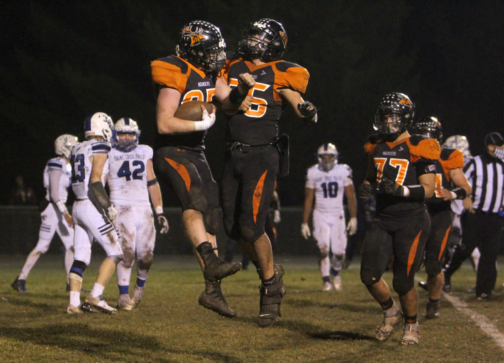 Saint Croix Falls at Elk Mound football 11-19-20